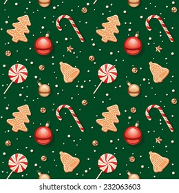 Christmas Seamless Background