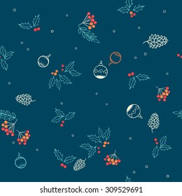 christmas seamless background