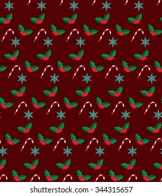 Christmas seamless background