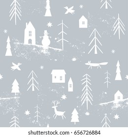 Horizontal Banner Christmas Card Seasons Greetings Stock Vector ...