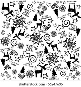christmas seamless background