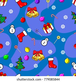 christmas seamless background