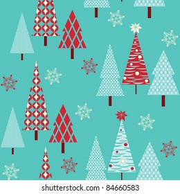 Christmas seamless background