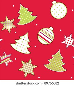 Christmas seamless background