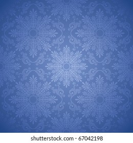 El fondo navideño sin costura con un gran copo de nieve
