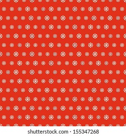 Christmas seamless background with snowflakes. Vector illustration.