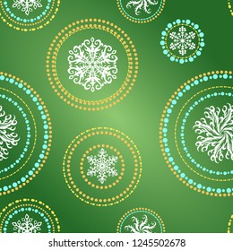 Christmas seamless festive background