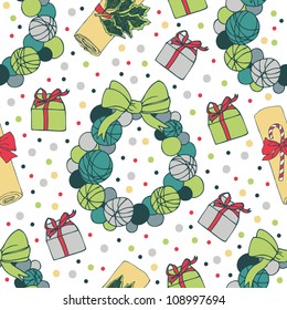 Christmas seamless pattern