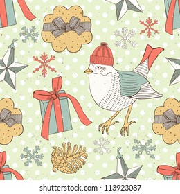 christmas seamless pattern