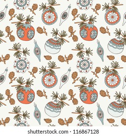 christmas seamless pattern