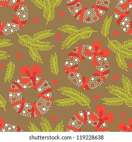 Christmas seamless pattern