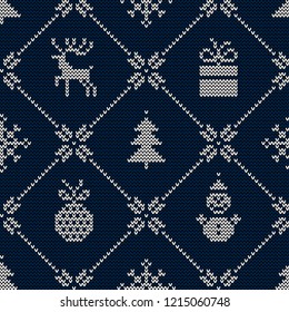 Christmas seamless pattern