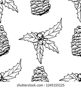 Christmas seamless pattern