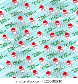 Christmas seamless pattern