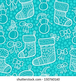 christmas seamless pattern