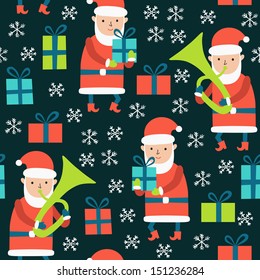 christmas seamless pattern 