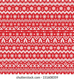 Christmas seamless pattern