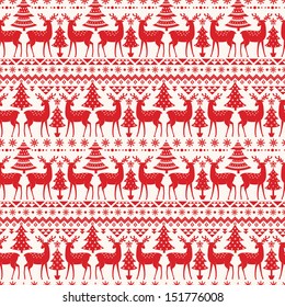 Christmas seamless pattern