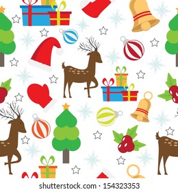 Christmas seamless pattern