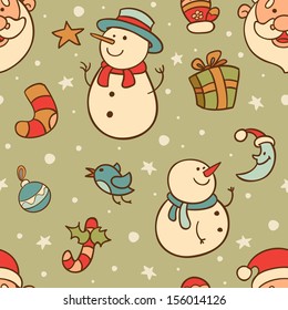 Christmas Seamless Pattern