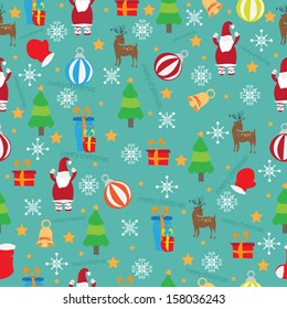 christmas seamless pattern