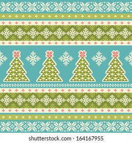 Christmas seamless pattern