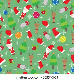 Christmas seamless pattern