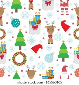 Christmas seamless pattern