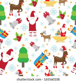 Christmas seamless pattern