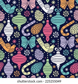 Christmas seamless pattern