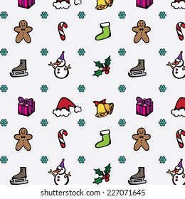 Christmas seamless pattern
