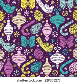 Christmas seamless pattern