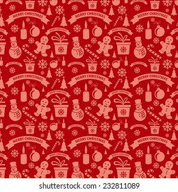 christmas seamless pattern