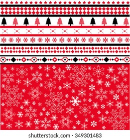 Christmas seamless pattern