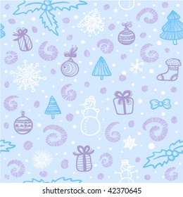 christmas seamless pattern