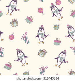 Christmas Seamless Pattern.