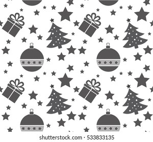 Christmas seamless pattern