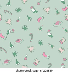 christmas seamless pattern