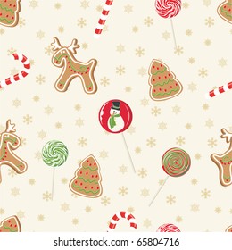 Christmas seamless pattern