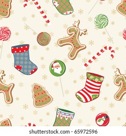 Christmas seamless pattern