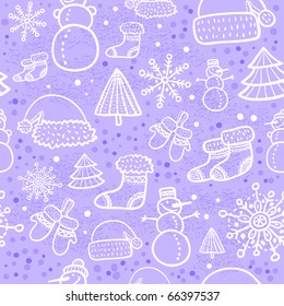 christmas seamless pattern