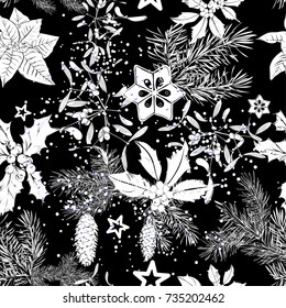 christmas seamless pattern