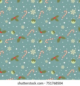 Christmas seamless pattern