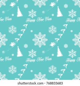 Christmas seamless pattern