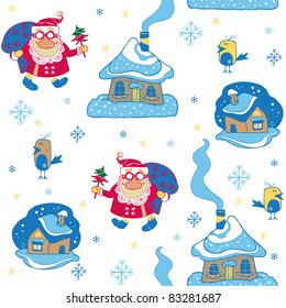 Christmas seamless pattern