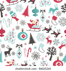 Christmas seamless pattern