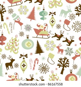 Christmas seamless pattern