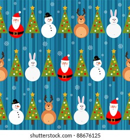 Christmas seamless pattern