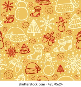 christmas seamless pattern 4