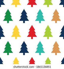 Christmas seamless pattern background for fabric, paper, etc.